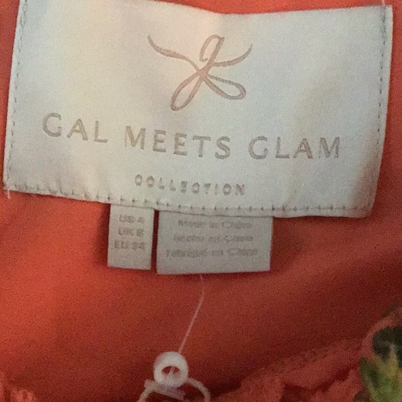 Gal Meets Glam floral maxi dress - size 4 brand new with tags - Picture 3 of 10